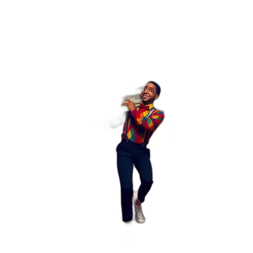 staff, jacket, animal, pixel art transparent PNG cut-out