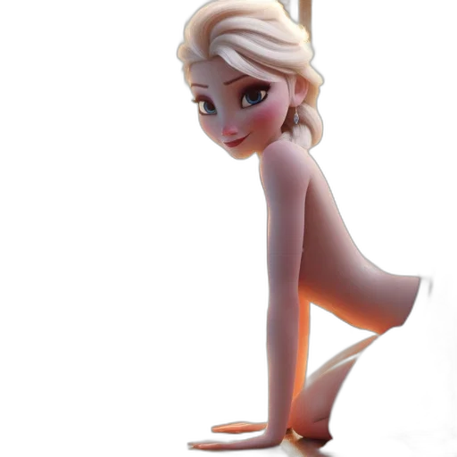 dress, concept art, 3d render, cartoon transparent PNG cut-out
