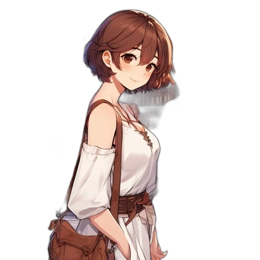 staff, dress, jacket, weapon transparent PNG cut-out