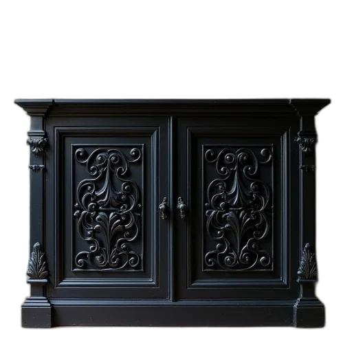 furniture, crown, 3d render, photorealistic transparent PNG cut-out