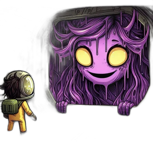 robot, mask, creature, face transparent PNG cut-out