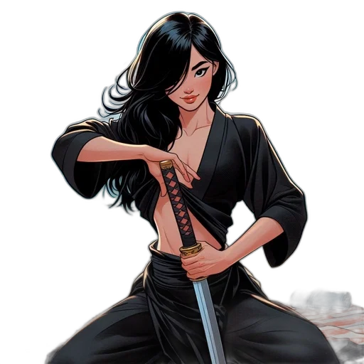 sword, weapon, staff, comic book art transparent PNG cut-out