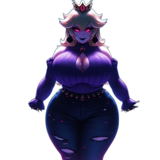 crown, dress, creature, robot transparent PNG cut-out