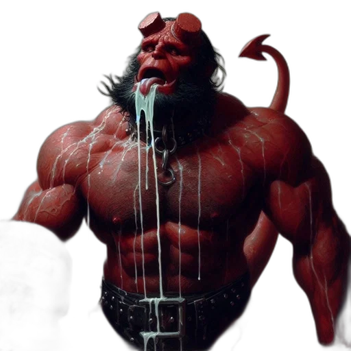 creature, staff, concept art, 3d render transparent PNG cut-out