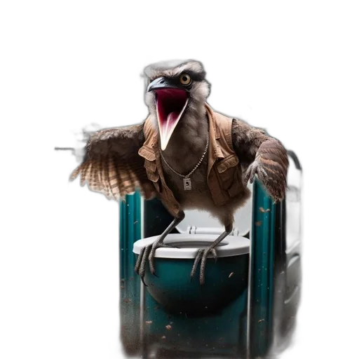 animal, jacket, creature, staff transparent PNG cut-out