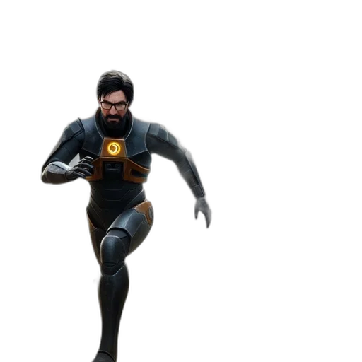 jacket, weapon, creature, robot transparent PNG cut-out