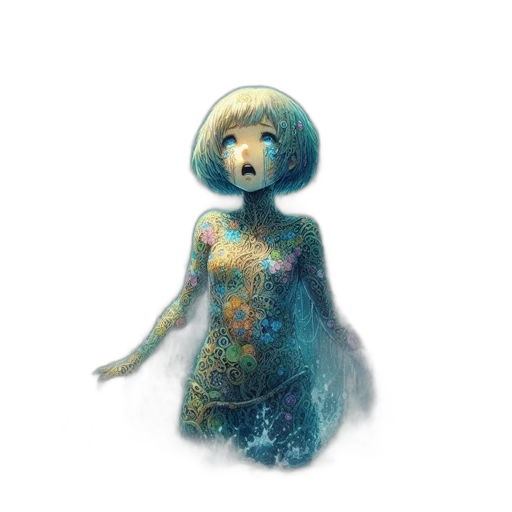 dress, creature, robot, mask transparent PNG cut-out