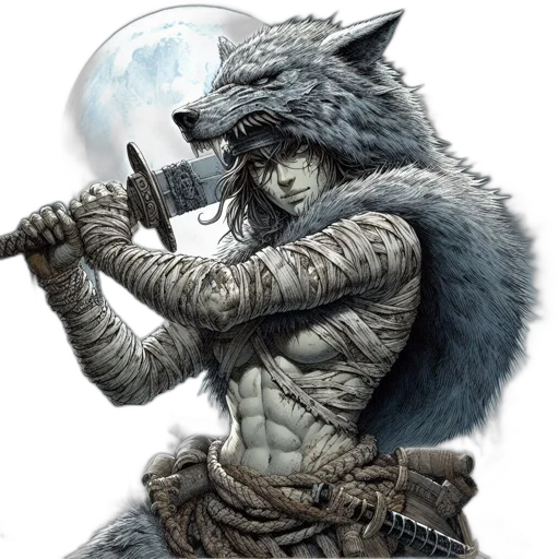 staff, sword, creature, animal transparent PNG cut-out