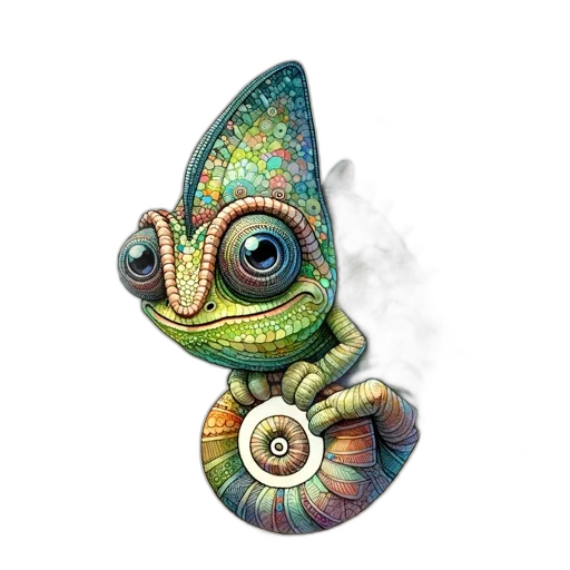 creature, animal, staff, jewelry transparent PNG cut-out