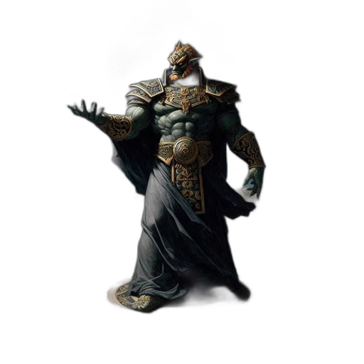 staff, creature, mask, sword transparent PNG cut-out