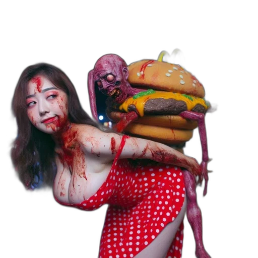food, creature, dress, concept art transparent PNG cut-out