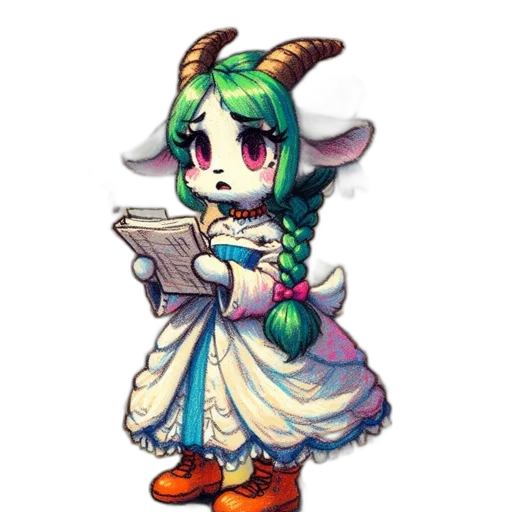 staff, dragon, dress, creature transparent PNG cut-out