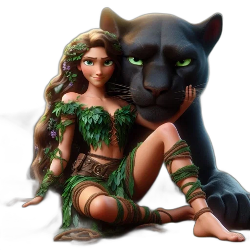 fantasy art, concept art, 3d render, comic book art transparent PNG cut-out