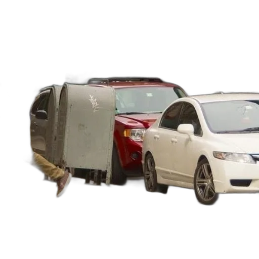 car, weapon, animal, 3d render transparent PNG cut-out