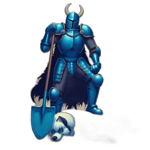 staff, dragon, robot, sword transparent PNG cut-out