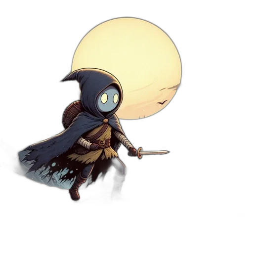 staff, mask, creature, weapon transparent PNG cut-out