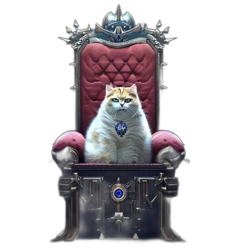 crown, furniture, staff, animal transparent PNG cut-out