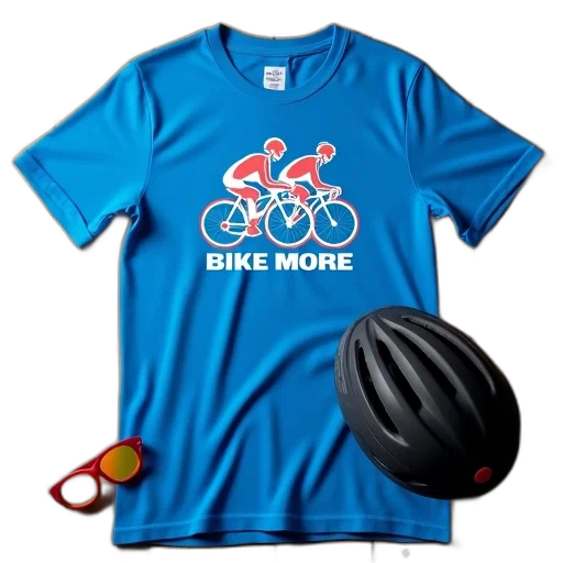 blue, t-shirt, graphic, three transparent PNG cut-out