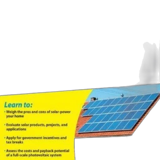 solar, power, home, dummies transparent PNG cut-out