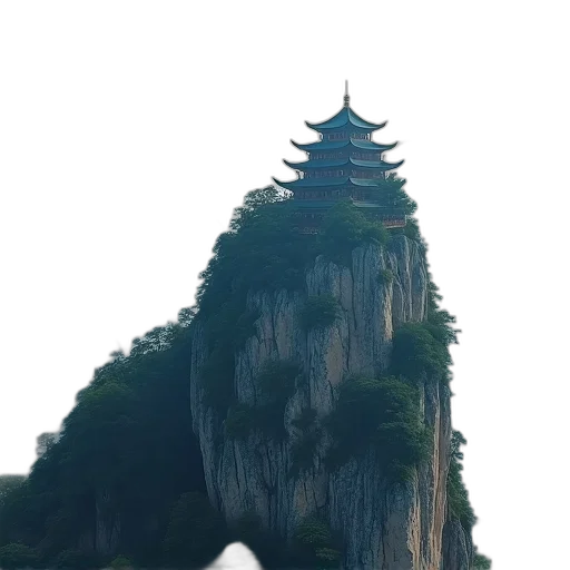 building, dragon, tree, crown transparent PNG cut-out