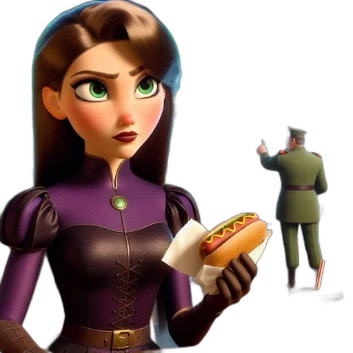 food, staff, weapon, dress transparent PNG cut-out