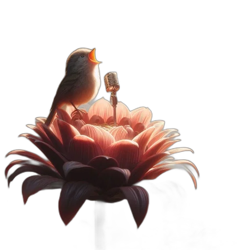 flower, crown, staff, jewelry transparent PNG cut-out