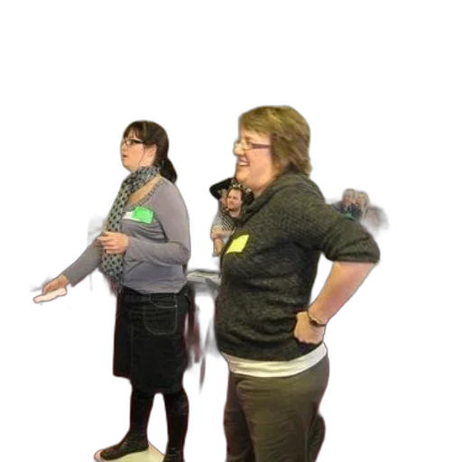 staff, jacket, robot, dress transparent PNG cut-out