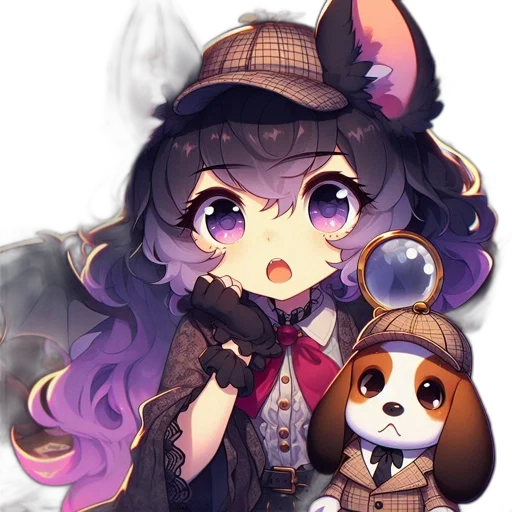 staff, hat, animal, creature transparent PNG cut-out