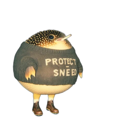 mask, creature, animal, jacket transparent PNG cut-out