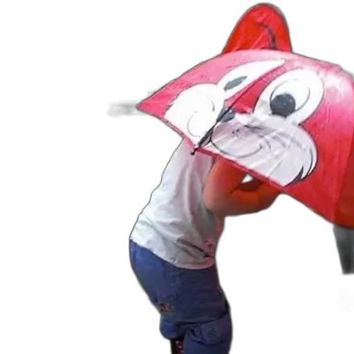 mask, umbrella, creature, hat transparent PNG cut-out
