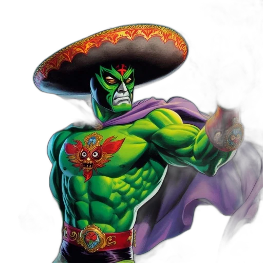 mask, hat, comic book art, concept art transparent PNG cut-out