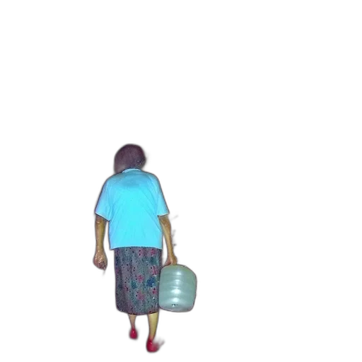bottle, dress, umbrella, creature transparent PNG cut-out