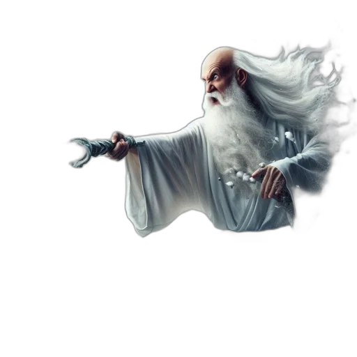 staff, dragon, sword, creature transparent PNG cut-out