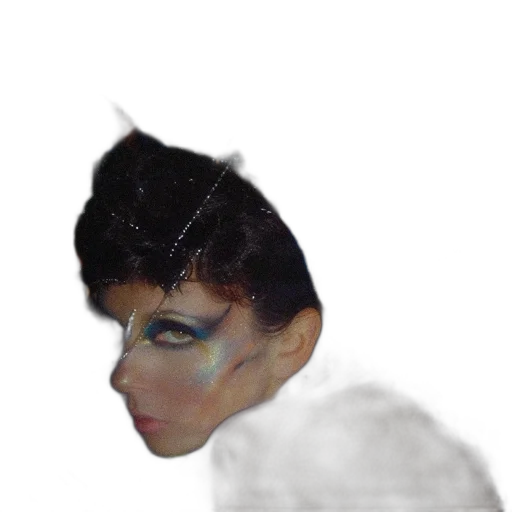 face, hair, creature, mask transparent PNG cut-out
