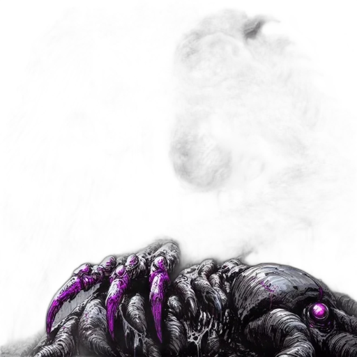 creature, hair, mask, dragon transparent PNG cut-out