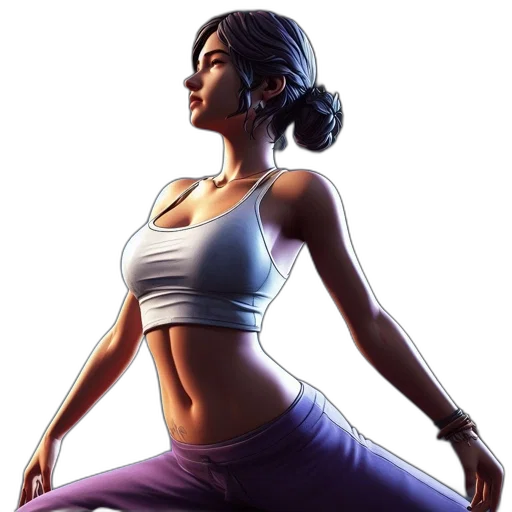 concept art, photorealistic, pixel art, 3d render transparent PNG cut-out