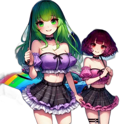 dress, staff, weapon, umbrella transparent PNG cut-out