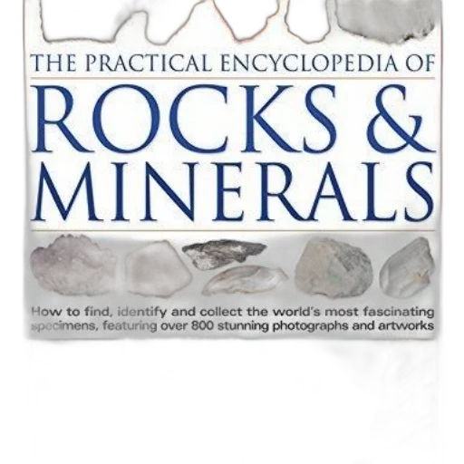 practical, encyclopedia, rocks, minerals transparent PNG cut-out
