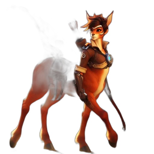 staff, animal, concept art, fantasy art transparent PNG cut-out