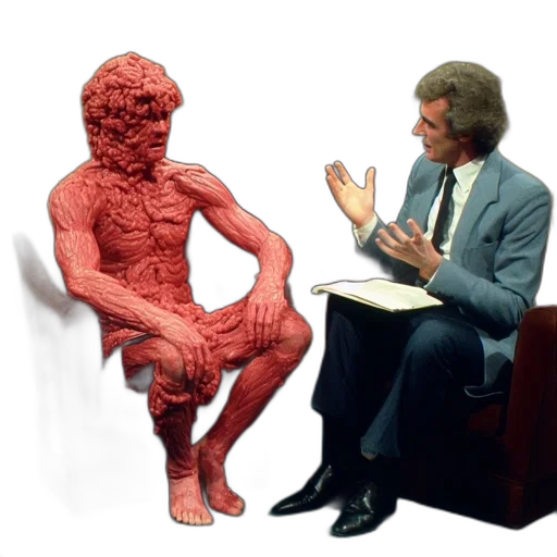 furniture, creature, concept art, 3d render transparent PNG cut-out