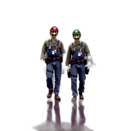 staff, robot, jacket, concept art transparent PNG cut-out