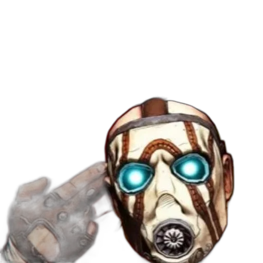 mask, robot, weapon, face transparent PNG cut-out