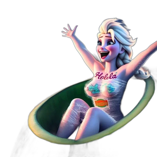 robot, 3d render, vaporwave, concept art transparent PNG cut-out
