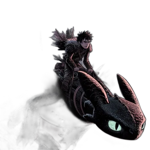 dragon, creature, animal, mask transparent PNG cut-out