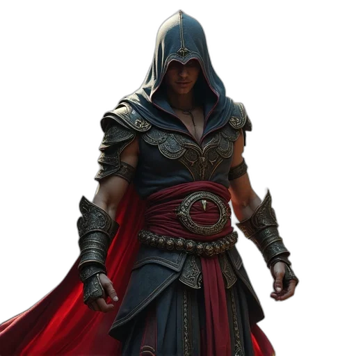 sword, concept art, fantasy art, 3d render transparent PNG cut-out
