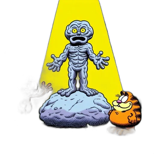 robot, creature, concept art, comic book art transparent PNG cut-out