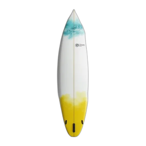 weapon, white, surfboard, blue transparent PNG cut-out