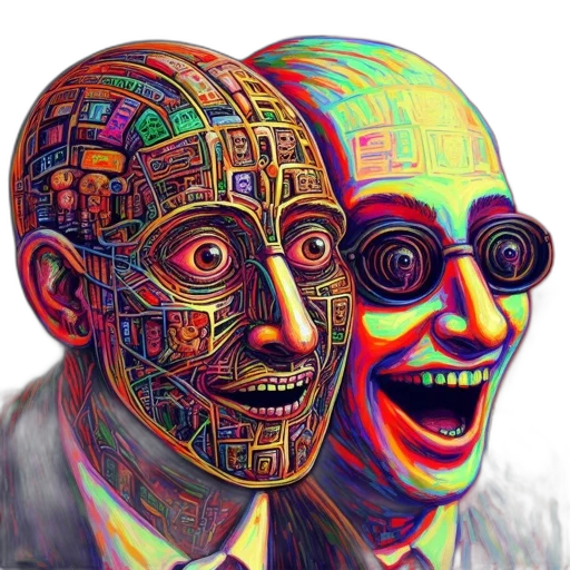 robot, mask, face, creature transparent PNG cut-out