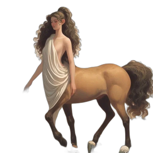 dress, animal, hair, concept art transparent PNG cut-out