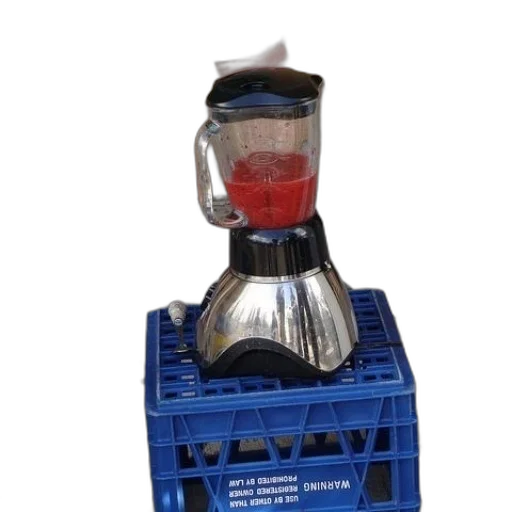 bottle, robot, weapon, 3d render transparent PNG cut-out